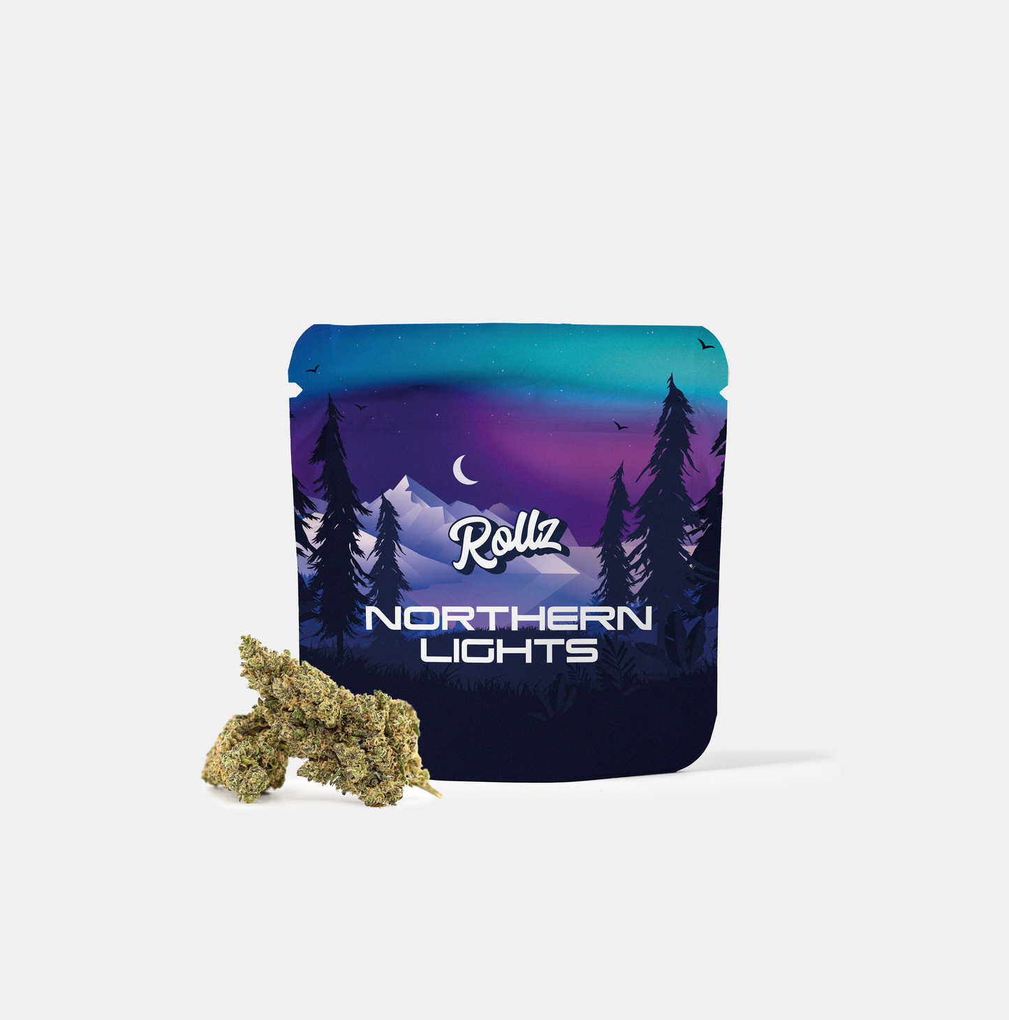 Kuzey Işıkları THC-A çiçekleri