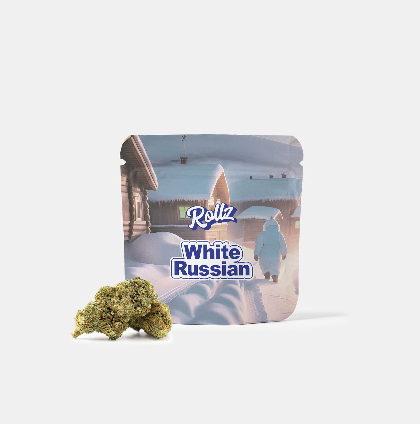 Beyaz Rus THC-A çiçekleri