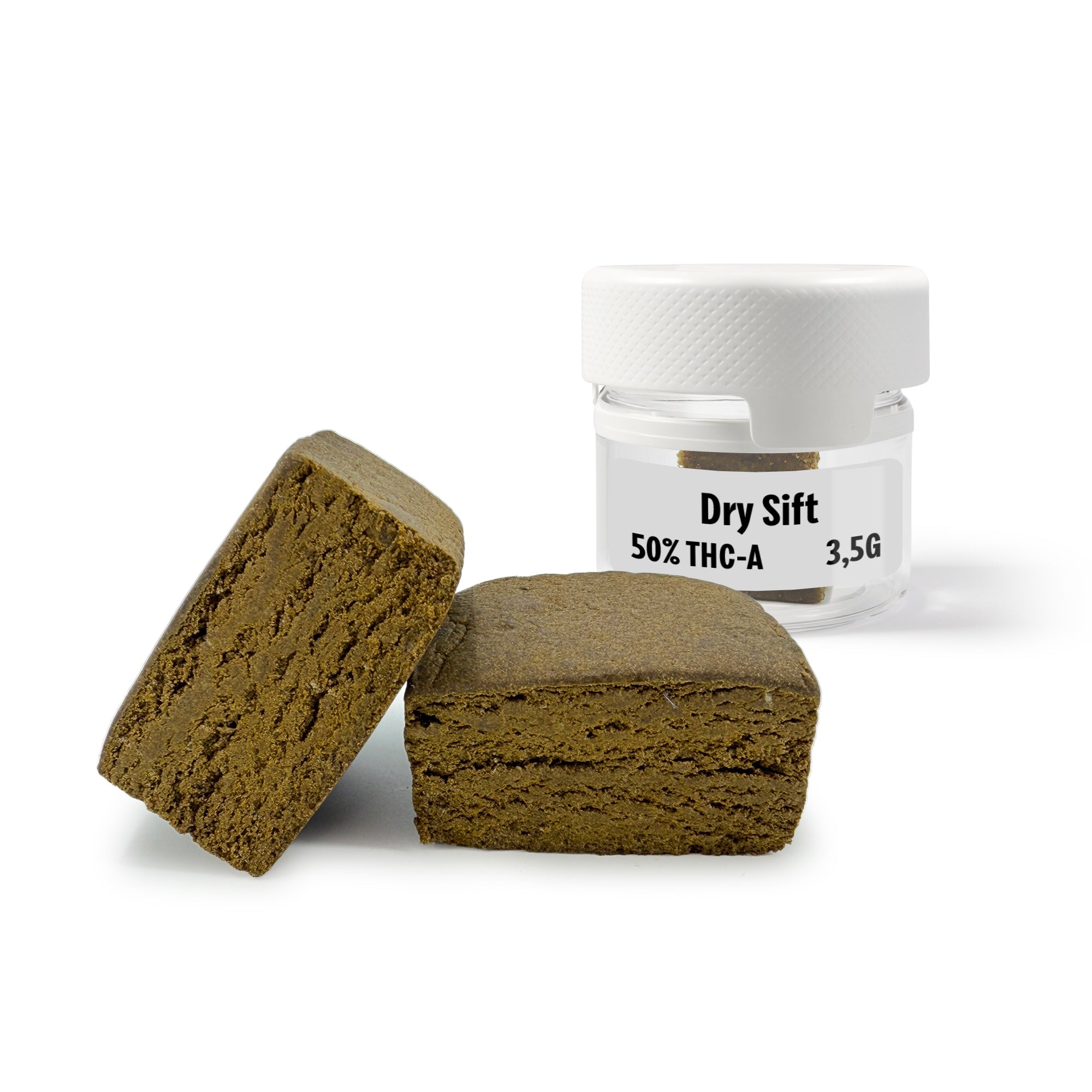 THC-A  50% Hash Dry Sift
