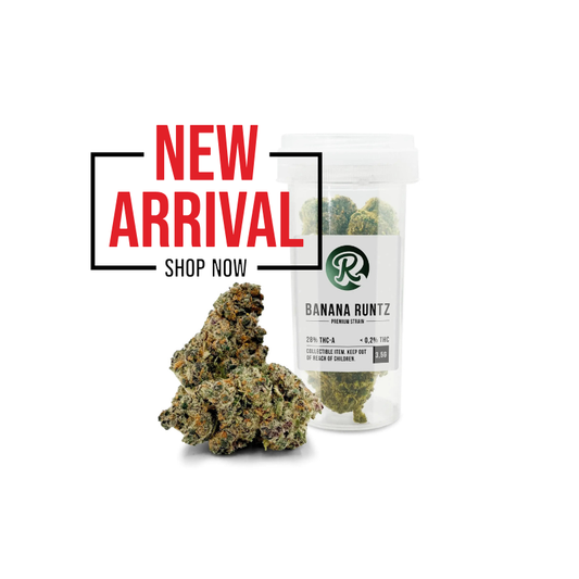 BANANA RUNTZ – A+++ California THCA Blüten