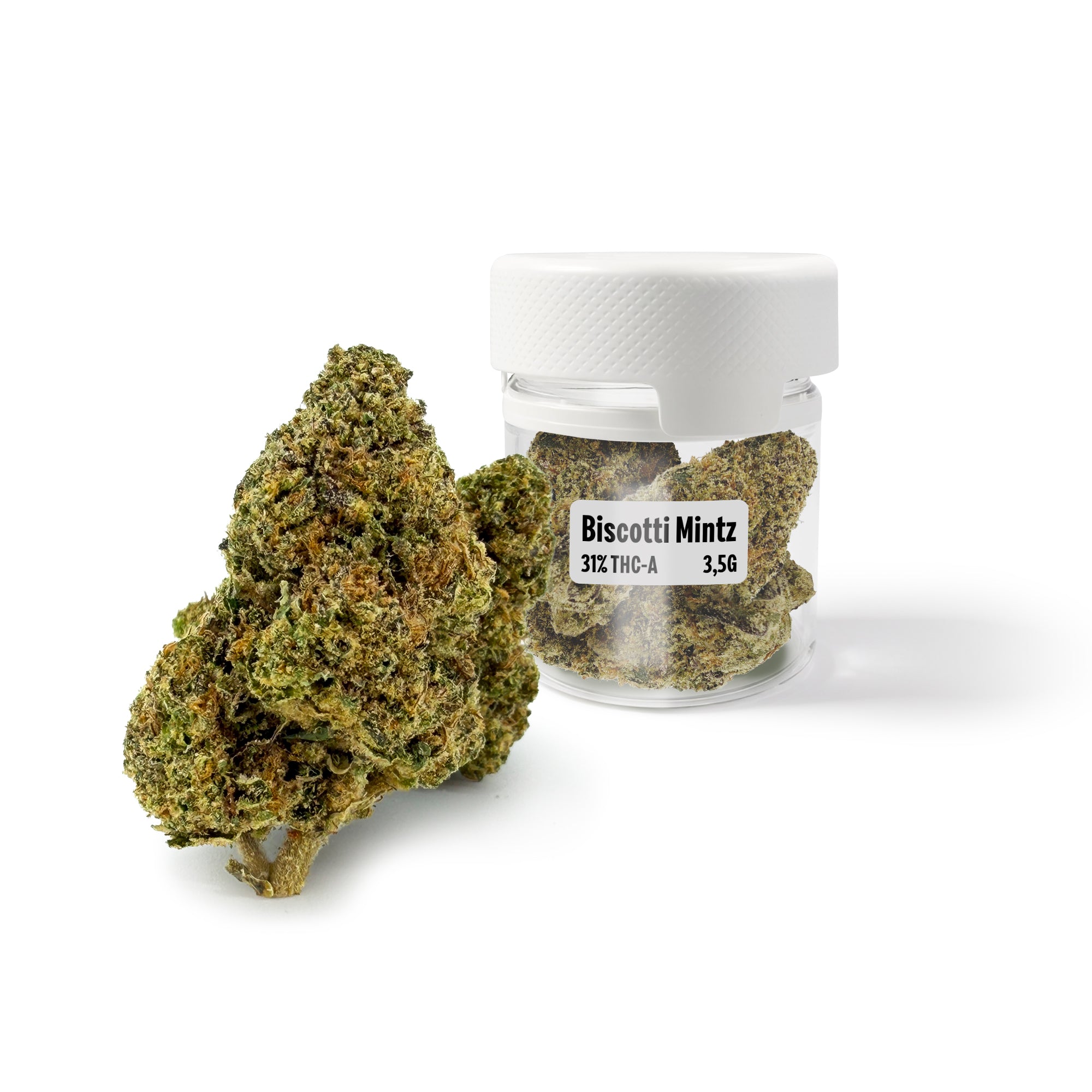 THC-A 31% Blüten Biscotti Mintz