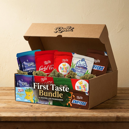 Rollz İlk Tat Paketi - En popüler çeşitlerden 6x 1,5 g