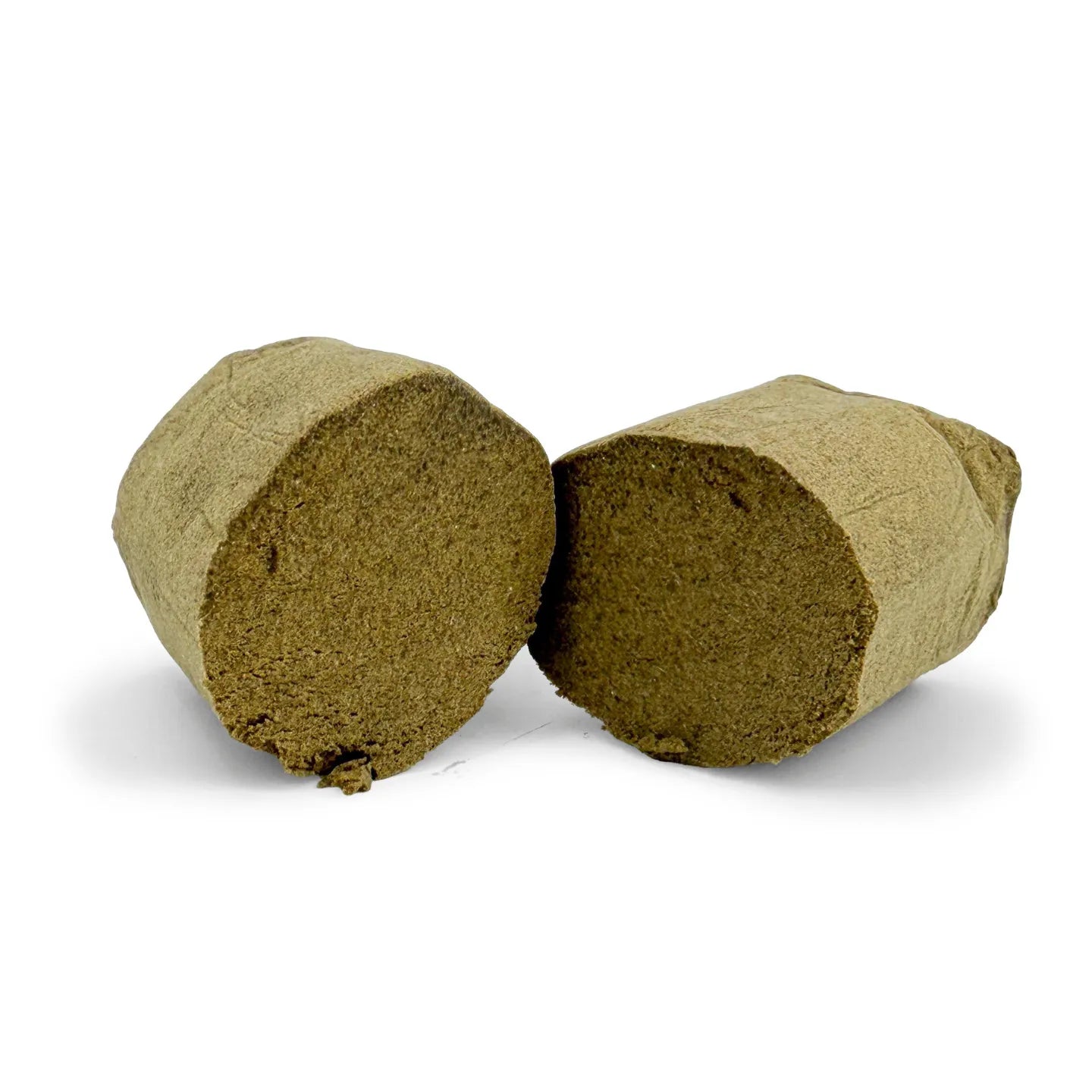 Golden Mousse THCA HASH block with Rollz jar packaging 30% THC-A 3.5g