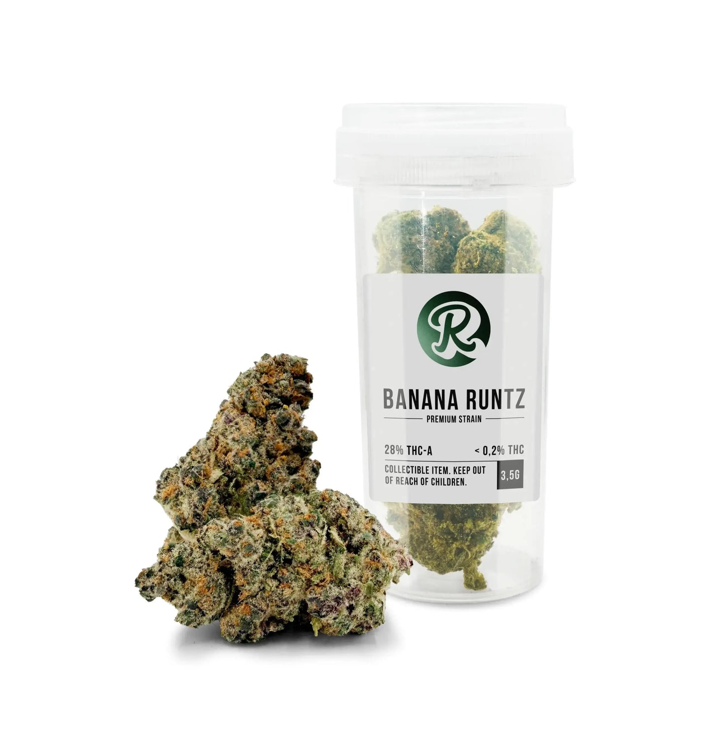 BANANA RUNTZ – A+++ California THCA Blüten