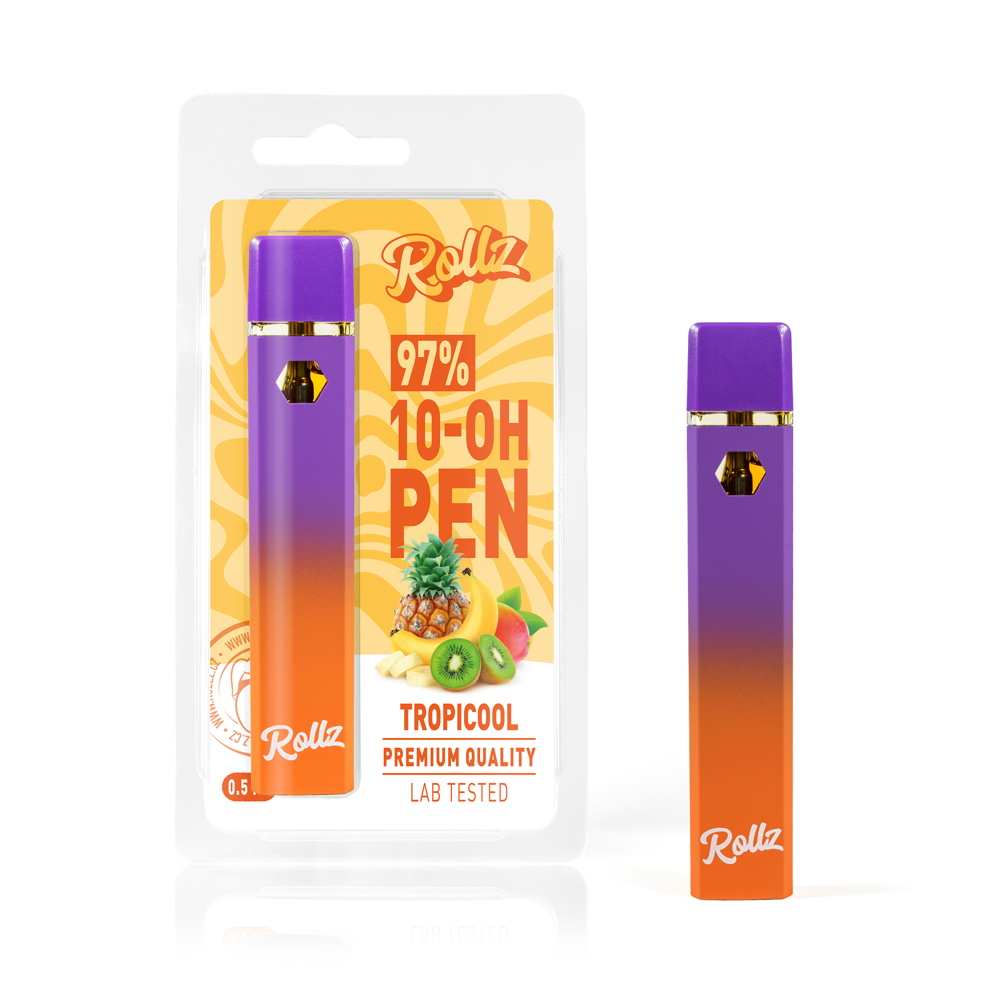 10-OH Live Resin Vape 97% | Premium Cartridge 0.5 ml Rollz Rollz DE 10-OH Live Resin Vape 97% | Premium Cartridge 0.5 ml Rollz Rollz DE